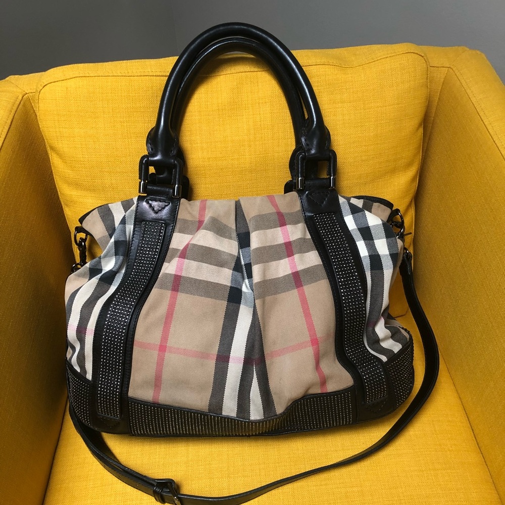 GUC Burberry Studded Shopper Bag (Unisex)